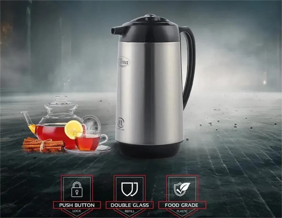 EMHL-10LSS -1.0L Vacuum Flask – Hot & Cold Drinks | Happy Lion
