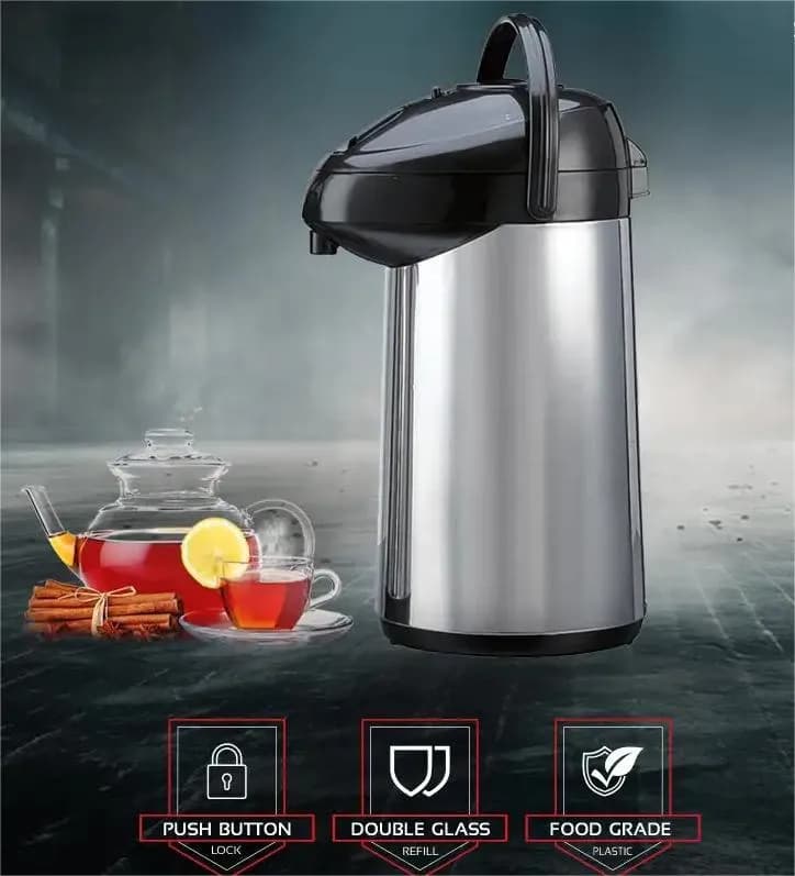 EMHL-35LSS- 3.5L AIR POT/Flask – Hot & Cold | Happy Lion
